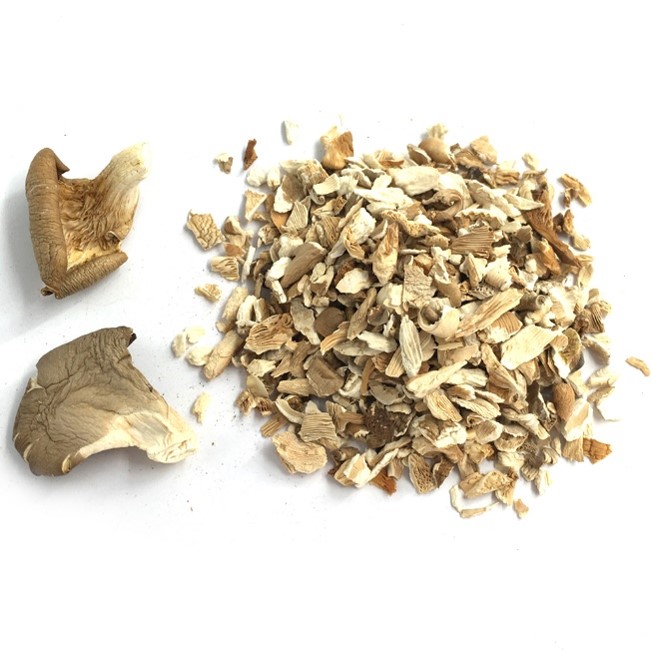 Dried oyster mushroom granules.jpg